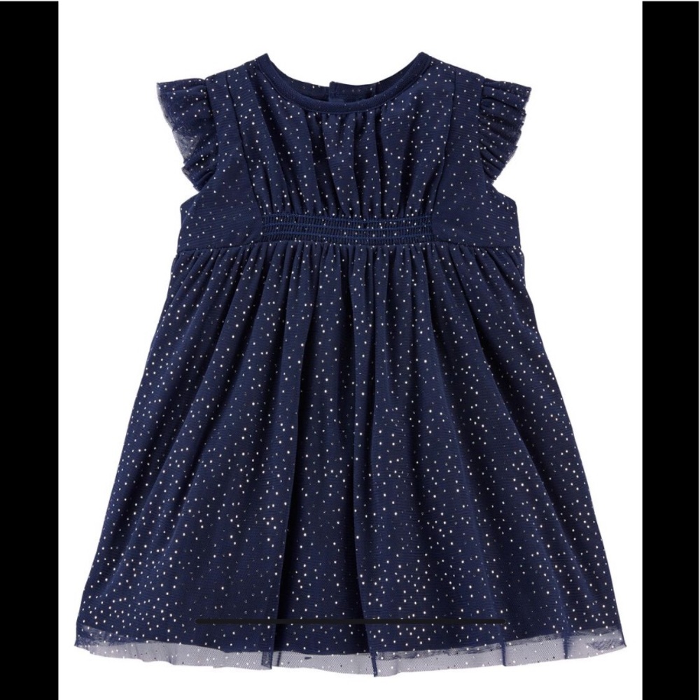 New Polka dot tulle special occasion dress